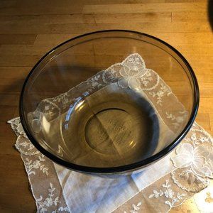 Anchor  Hocking Ovenware Glass Brown Mixing Bowl Amber 2.5 Qt